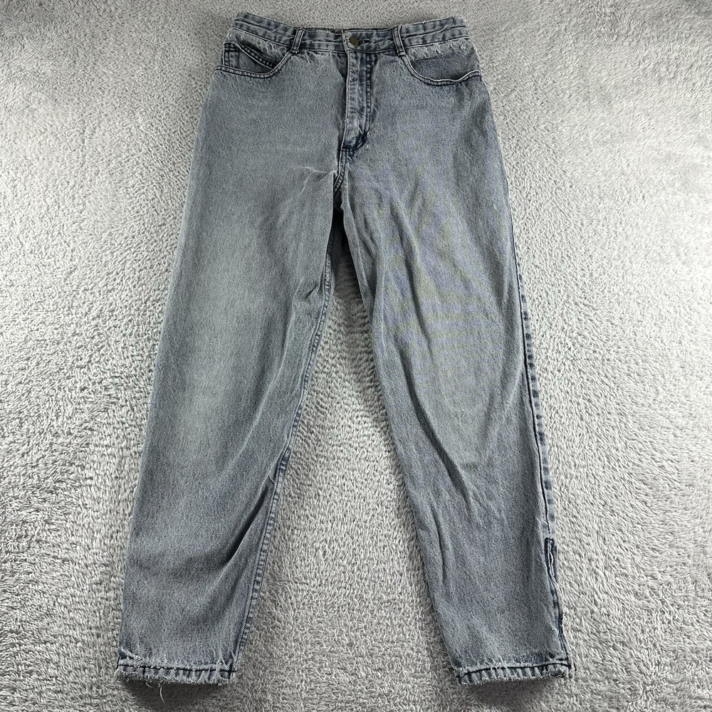 Vintage GUESS Jeans Mens 31x26 Acid Wash Distressing Thrashed Fade Loose Taper